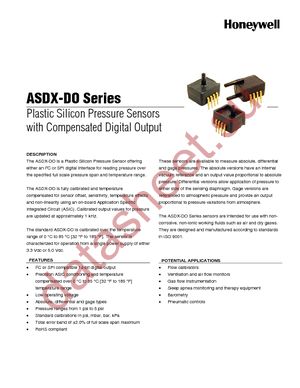 ASDXAVX001PG2A5 datasheet  